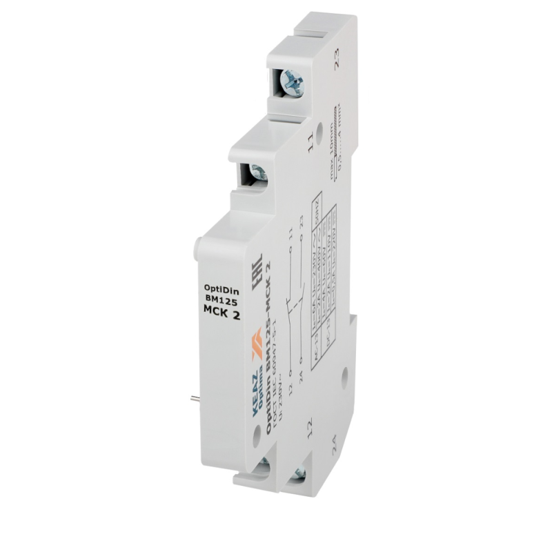 модуль свободных контактов optidin bm125-mck 2 кэаз 329843 от BTSprom.by