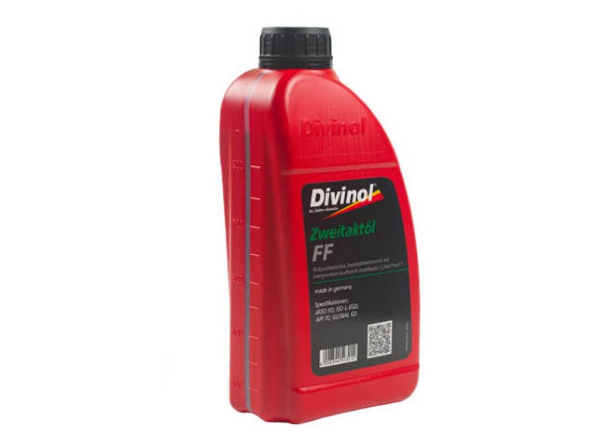 масло моторное 2-х тактное divinol 1 л (полусинтетическое масло,  спецификации: jaso fd, iso-l-egd, api tc, global gd) 26150-c069 от BTSprom.by