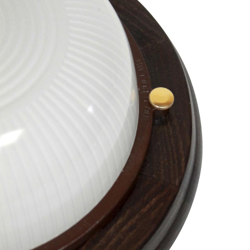  Светильник НПП 03-60-013 "Самарканд" 1301 60Вт E27 IP65 матов./корпус дерево венге (инд. упак.) Элетех 1005500974 фото в каталоге от BTSprom.by