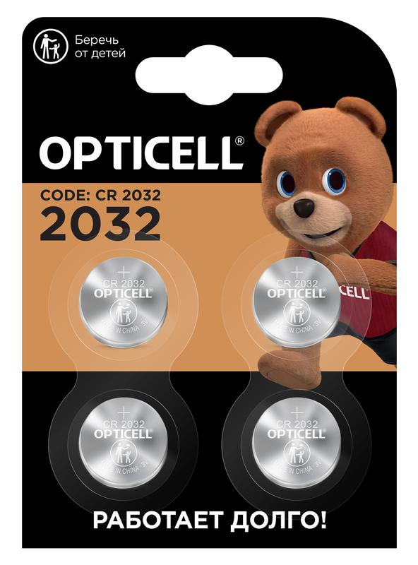 элемент питания литиевый cr2032 (блист.4шт) specialty opticell 5060007 от BTSprom.by