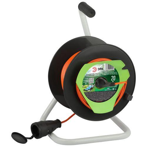 удлинитель на катушке 1х20м без заземл. rp-1-2x1-20m пвс 2х1 эра б0059769 от BTSprom.by