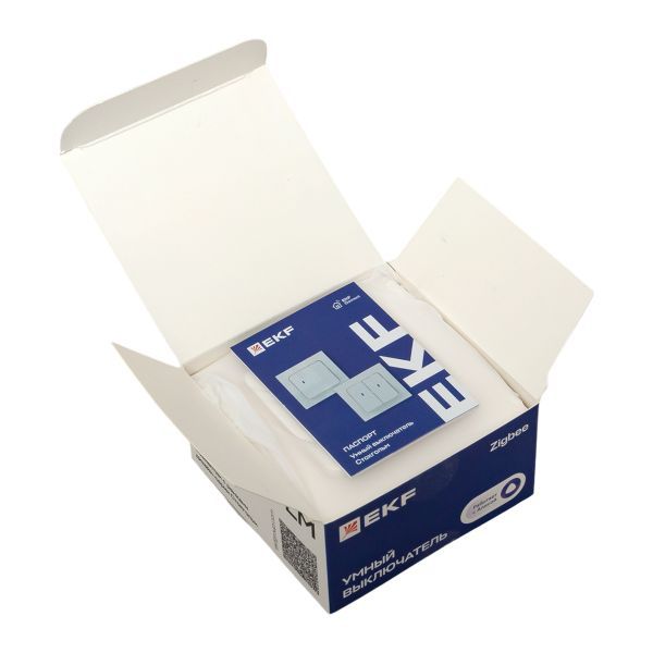  Выключатель 2-кл. Стокгольм Умный бел. Zigbee Сonnect EKF RCV-ST2-WD-ZB фото в каталоге от BTSprom.by