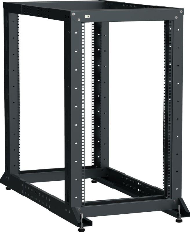 стойка 2-рамная 37u 600х600-1000мм черн. linea f itk lf05-37u61-2gm от BTSprom.by