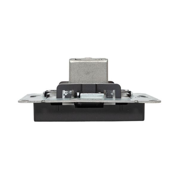  Розетка телевизионная проходная TV СП Эпика механизм черн. EKF UP1-SOB-TV-2 фото в каталоге от BTSprom.by