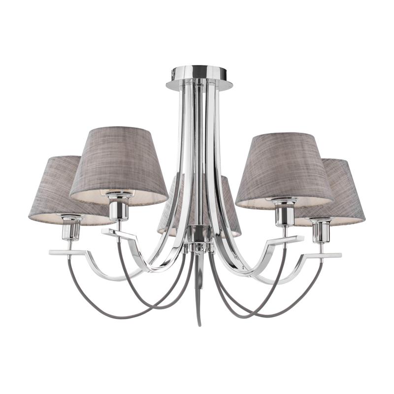 люстра felisa 40вт e14х5 ip20 freya fr5019cl-05ch от BTSprom.by