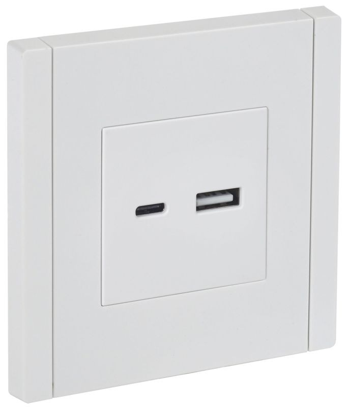 розетка usb a+c 3.1а forte&piano fp250 бел. iek fp-u22-d31-k01 от BTSprom.by