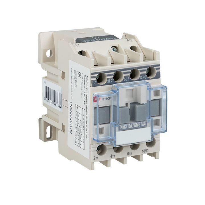 контактор кмэ 18а кат. 380в ac 1но ekf ctr-s-18-380 от BTSprom.by