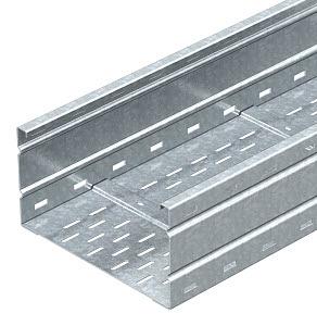 Лоток листовой перфорированный 600х160 L6000 сталь 2мм WKSG 166 FT OBO 6098566 от BTSprom.by