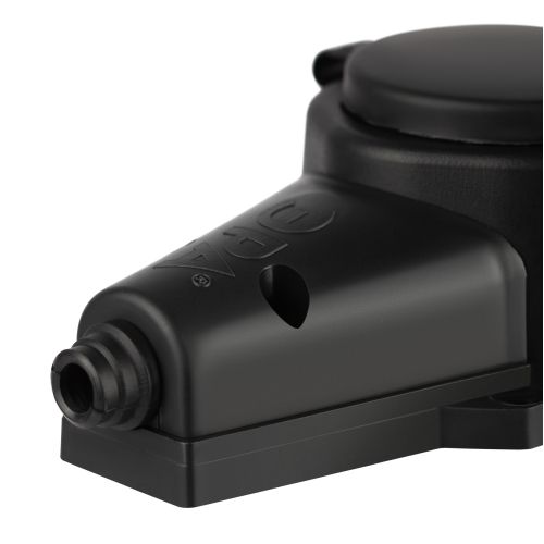  Колодка 4-м с заземл. 16A IP44 KX-4e-B-IP44 каучук. черн. Эра Б0068394 фото в каталоге от BTSprom.by