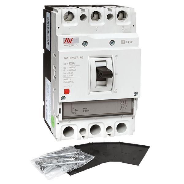  Выключатель автоматический 3п 225А 35кА AV POWER-2/3 TR AVERES EKF mccb-23-225-TR-av фото в каталоге от BTSprom.by
