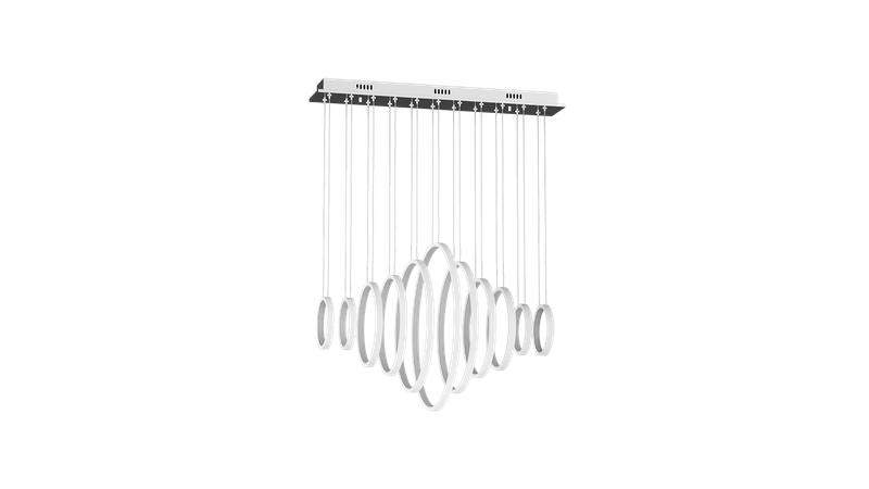 люстра подвесная декоративная spring 67 3000 ad14036-11a-wh бел. designled 00-00001977 от BTSprom.by