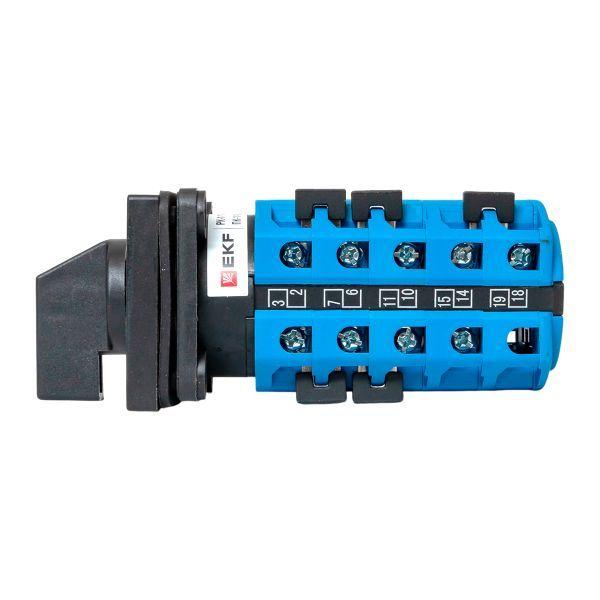  Переключатель кулачковый ПК-1-103 3п 25А "0-1-2-3" IP65 EKF pk-1-103-25-65 фото в каталоге от BTSprom.by