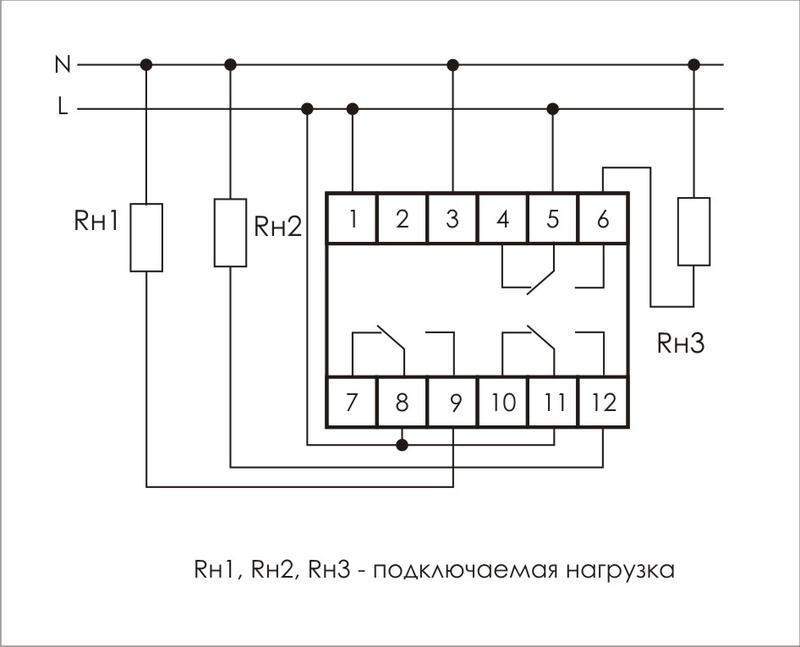  Реле многофункциональное PCU-530 (1 модуль; монтаж на DIN-рейке 100-264В AC/DC 3х8А 3NO/NC IP20) F&F EA02.001.025 фото в каталоге от BTSprom.by