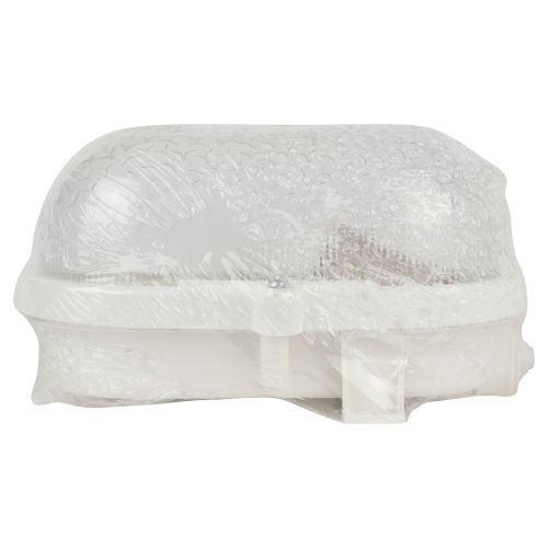  Светильник НБП 01-60-012 с ободком Евро пластик / стекло IP53 E27 max 60Вт 184х115х90 овал бел. ЭРА Б0052016 фото в каталоге от BTSprom.by