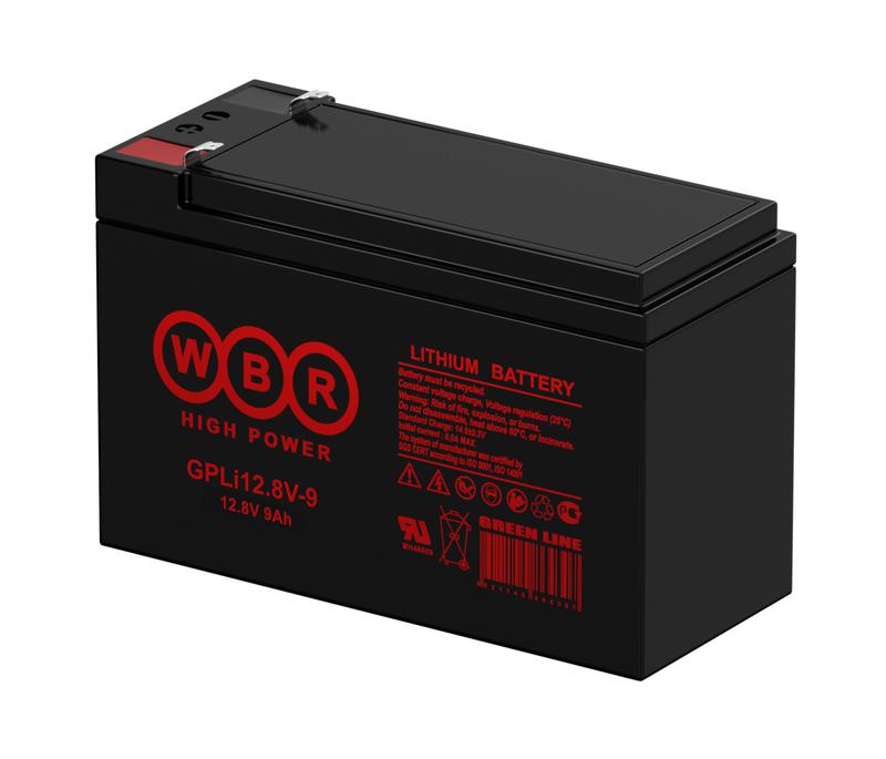 аккумулятор wbr gpli12.8v-9 от BTSprom.by