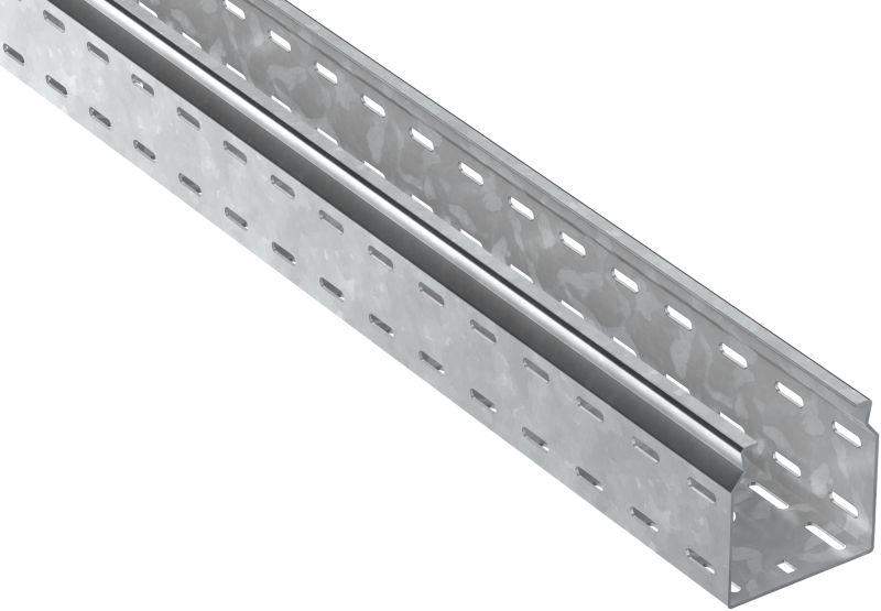 Лоток листовой перфорир. 100х100 L2000 сталь 1.5мм HDZ ESCA 7 IEK CLP10-100-100-150-2-HDZ от BTSprom.by