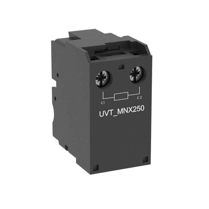 расцепитель минимального напряжения ac230/dc250 для mnx125/160/250 yon uvt-mnx250-adc230 от BTSprom.by