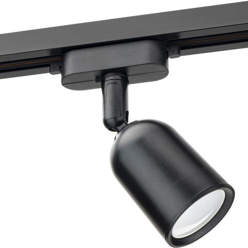  Светильник трековый ARTLINE поворотный 55х55х87мм GU10 220В пластик 4кв.м черн. Ritter 59870 5 фото в каталоге от BTSprom.by