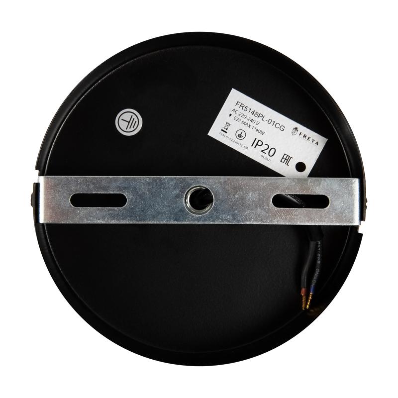  Светильник Lova 40Вт E27х1 IP20 подвесной Freya FR5148PL-01CG фото в каталоге от BTSprom.by