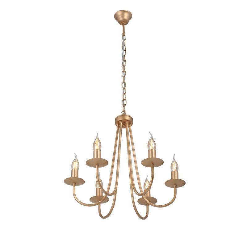  Люстра 6xE14 макс. 40Вт Vitaluce V3718-8/6 фото в каталоге от BTSprom.by