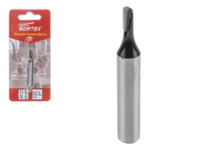 фреза пазовая прямая 4х8 мм wortex mcaa040818 от BTSprom.by