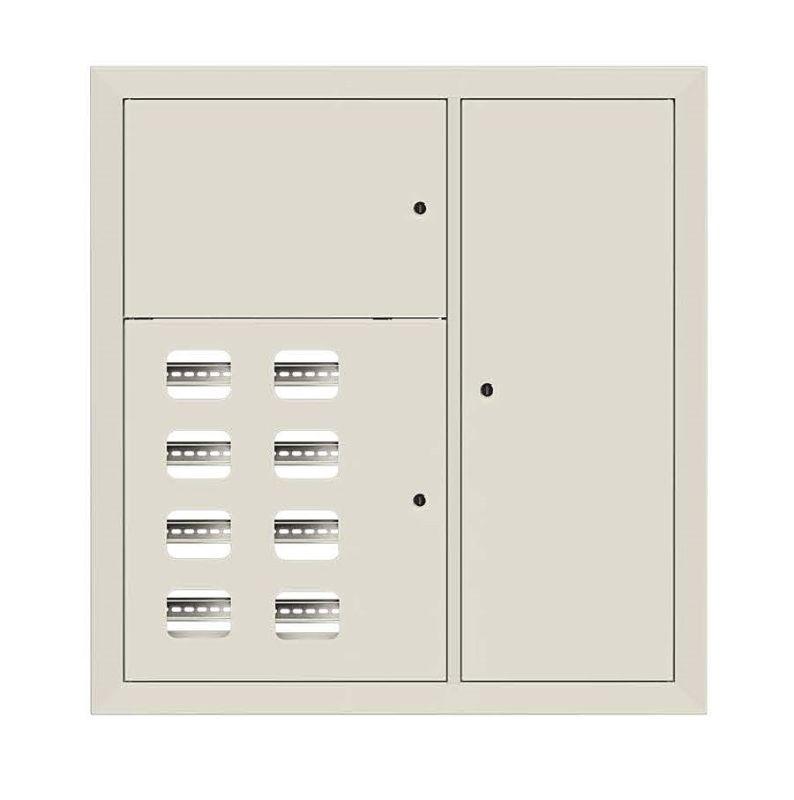 щит этажный 8кв. ral9002 (1000х950х160) proxima ekf mb29-v-8-ral9002 от BTSprom.by