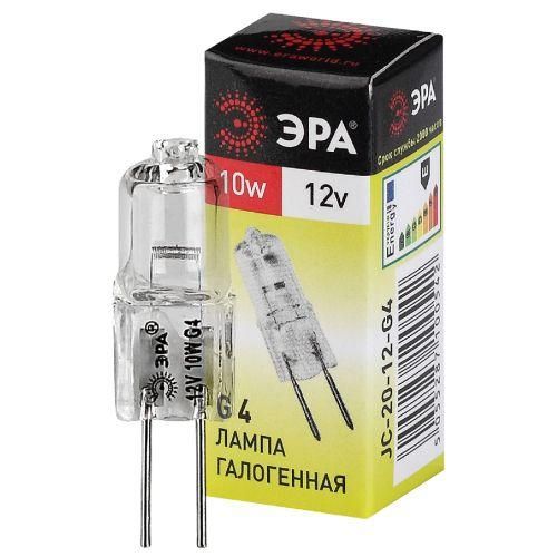 лампа галогенная g4-jc-10w-12v эра c0027367 от BTSprom.by