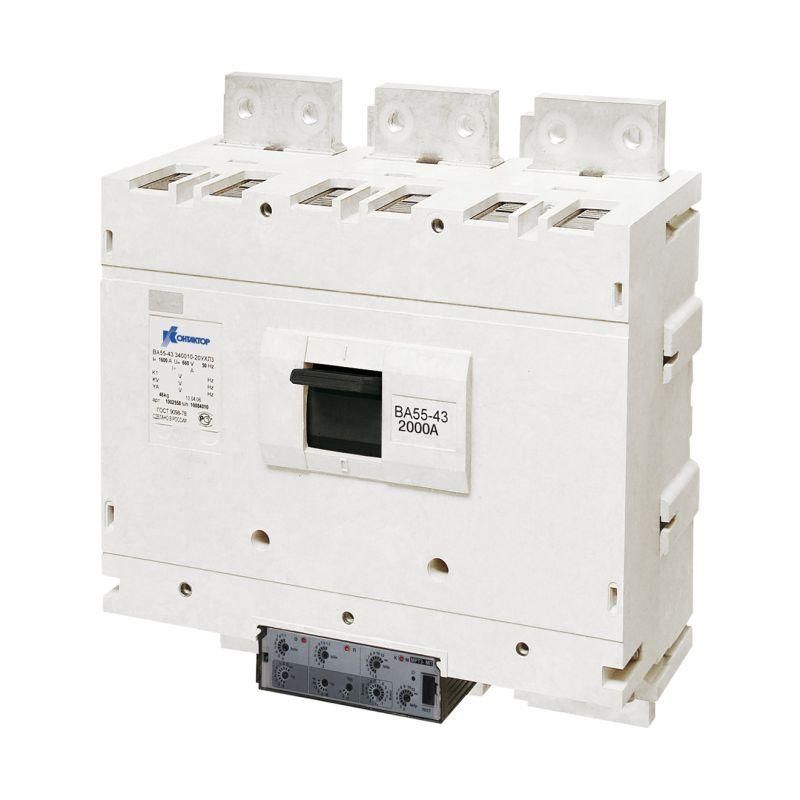 выключатель автоматический 3п 2000а ва53-43 344510-20 ухл3 стац. ручн. привод контактор 1017622 от BTSprom.by