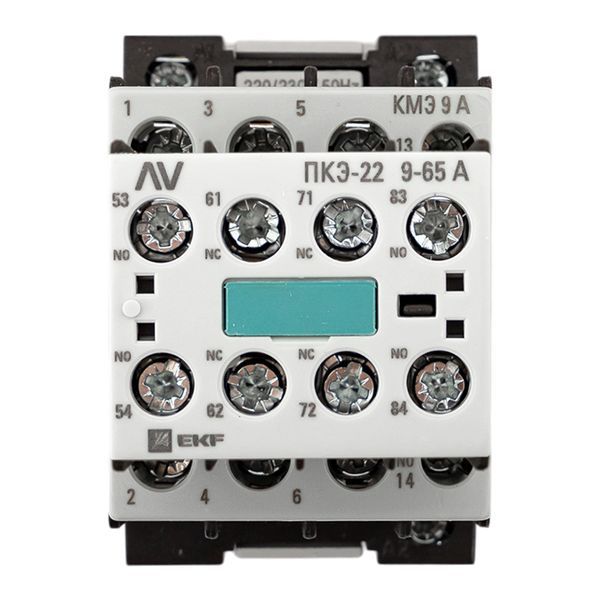  Комплект КМЭ 1НО 9А кат. 230В АС 2НО+2НЗ AVERES EKF ctr-s-9-10-230-av-22 фото в каталоге от BTSprom.by