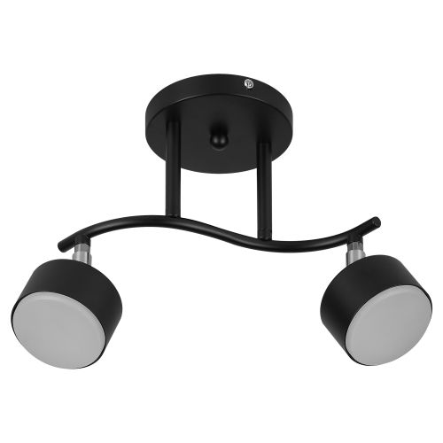 светильник настенно-потолочный спот vanessa 7074-702 2хgx53 15вт поворотный rivoli б0069919 от BTSprom.by