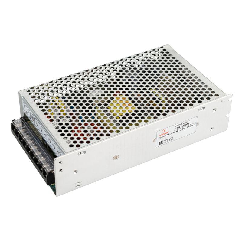блок питания hts-250m-24 24в 10.5а 250вт ip20 сетка 3 года arlight 020820 от BTSprom.by