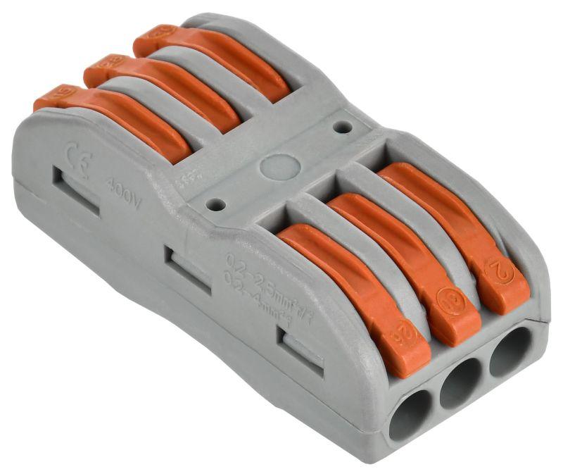 клемма строительно-монтажная смк 222-4133 (уп.4шт) iek ukz20-4133-004 от BTSprom.by
