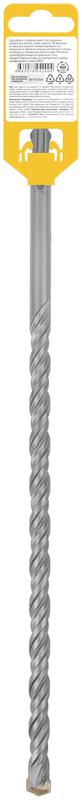  Бур по бетону SDS PLUS профи W-образная вставка двойная спираль 12х310мм FIT 32834 фото в каталоге от BTSprom.by