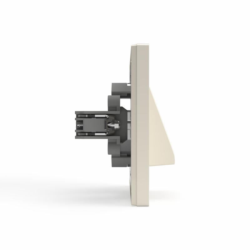  Вывод кабеля СП Pixel IP20 механизм беж. TOKOV ELECTRIC TKE-PX-CP-C02 фото в каталоге от BTSprom.by