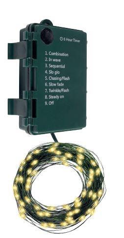 гирлянда "роса" dc-g06-50y 50 microled 5.1м. 8реж. (3хaa в компл.) желт. фаzа 5059665 от BTSprom.by