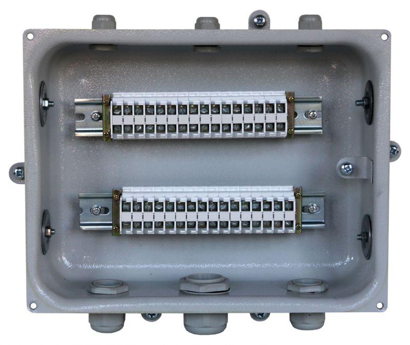 коробка клеммная кзнс-32 у2 32 зажима ip54 (пластиковые вводы pg) электротехник et000646 от BTSprom.by
