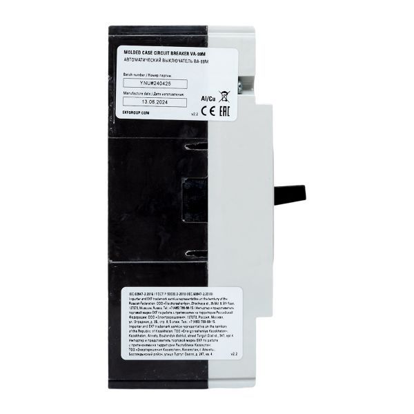  Выключатель автоматический 3п 100/40А 35кА ВА-99М PROxima EKF mccb99-100-40m фото в каталоге от BTSprom.by