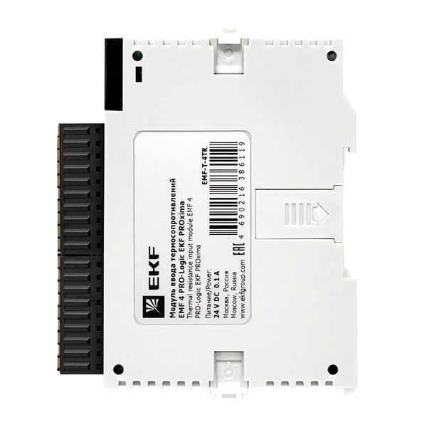  Модуль ввода термосопротивлений EMF 4 PRO-Logic (без поверки) PROxima EKF EMF-T-4TR фото в каталоге от BTSprom.by