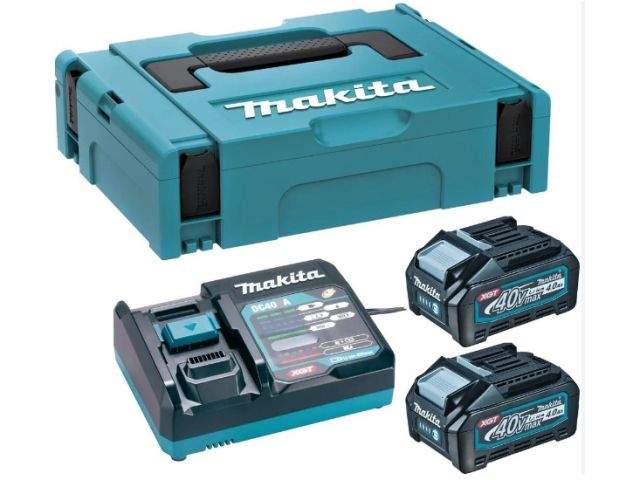 комплект аккумулятор psk (xgt, 2x5.0ач, dc40ra, makpac 2) (набор) (makita) 191v40-2 от BTSprom.by