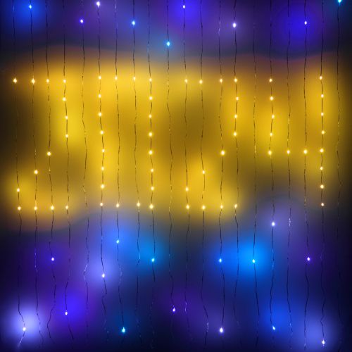  Гирлянда светодиодная ERASG -02 умная "Занавес" RGB 2х2м управление через мобильное приложение Эра Б0060433 фото в каталоге от BTSprom.by