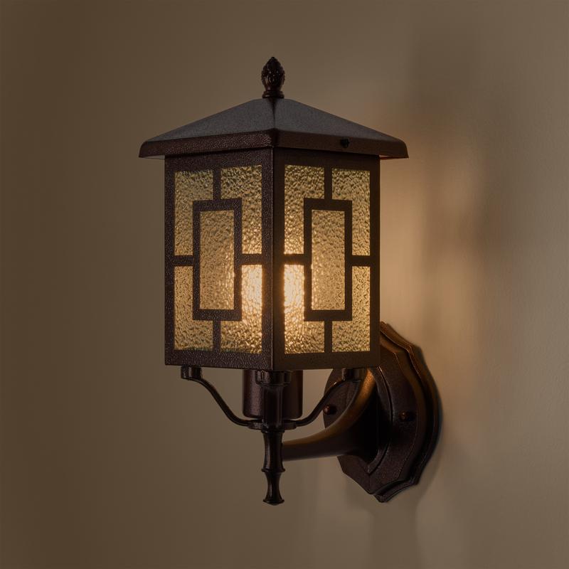  Светильник Ben 1х40Вт E27 IP44 бра настен. Voltega VGL7209WL-01BR фото в каталоге от BTSprom.by