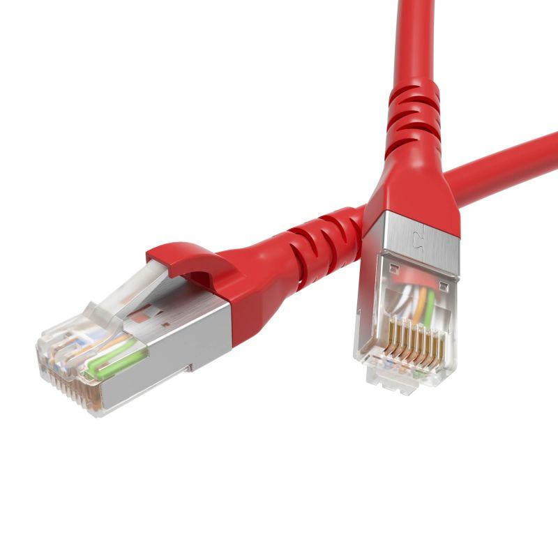 патч-корд кат.5e f/utp экранир. 4х2 lszh 1.5м красн. dkc rn5efu4515rd от BTSprom.by