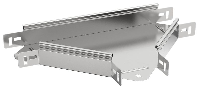 Ответвитель для лотка Т-образ. 50х100 0.8мм ESCA 5 IEK ES5-RT-050-100-08 от BTSprom.by