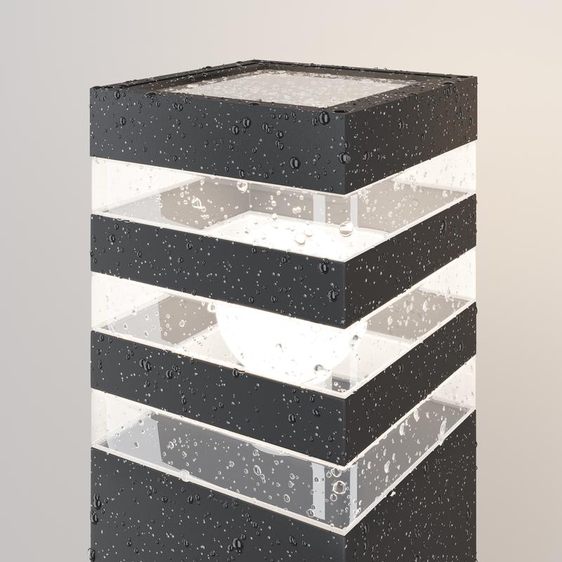  Светильник Unter den Linden 1х60Вт E27 IP54 ландшафтный Maytoni O578FL-01B фото в каталоге от BTSprom.by