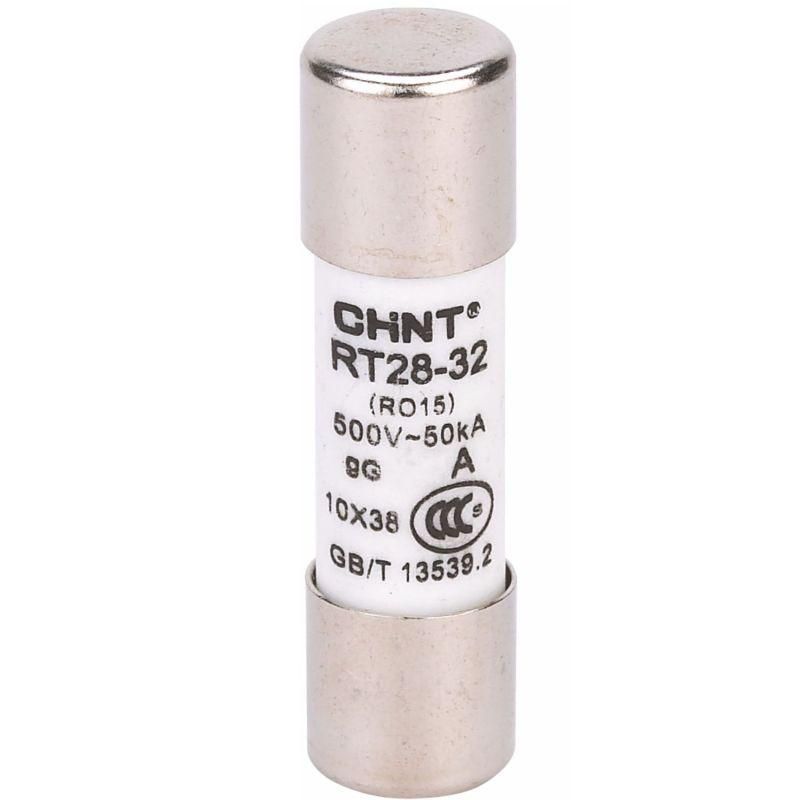 вставка плавкая цилиндрическая rt28-32 16а 10х38 (r) chint 520480 от BTSprom.by