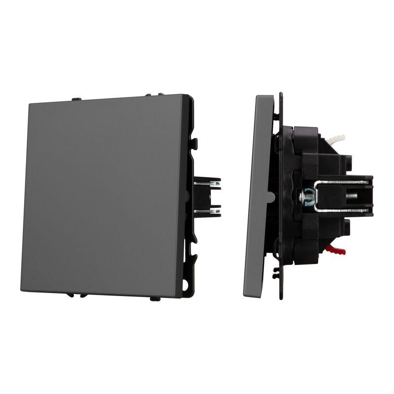 выключатель звонковый swt-nobe-mkr1-sfpl-l-gr 10а 230в механизм arlight 054272 от BTSprom.by