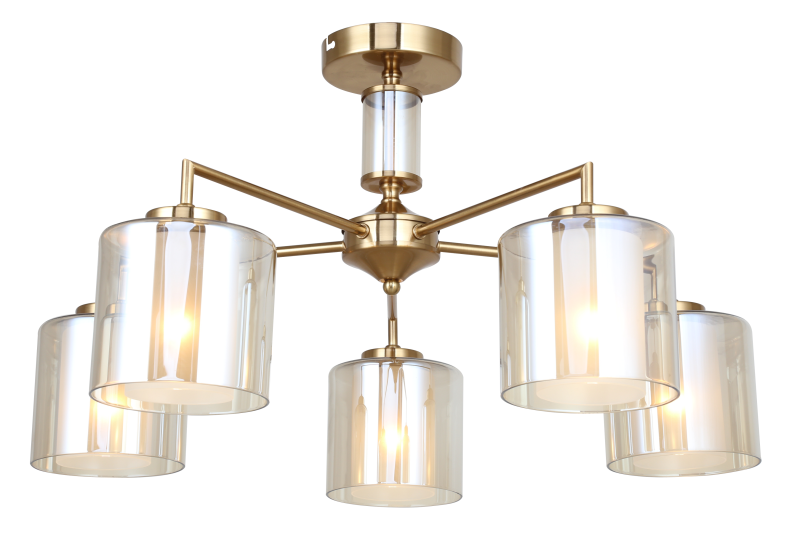 люстра adelina 3166-305 5хе14 40вт модерн rivoli б0062136 от BTSprom.by