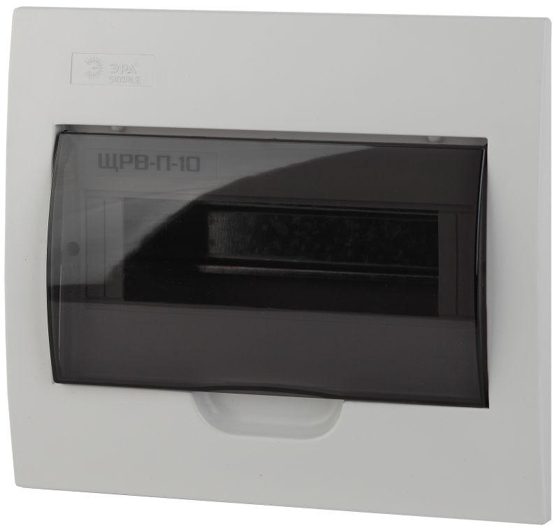 бокс щрв-п-10 мод. встраив. пластик ip41 simple no-box_simple-plastic_10_flush эра б0041512 от BTSprom.by