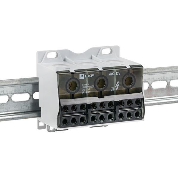  Блок распределительный КБР тройной 175A PROxima EKF kbr3-175 фото в каталоге от BTSprom.by