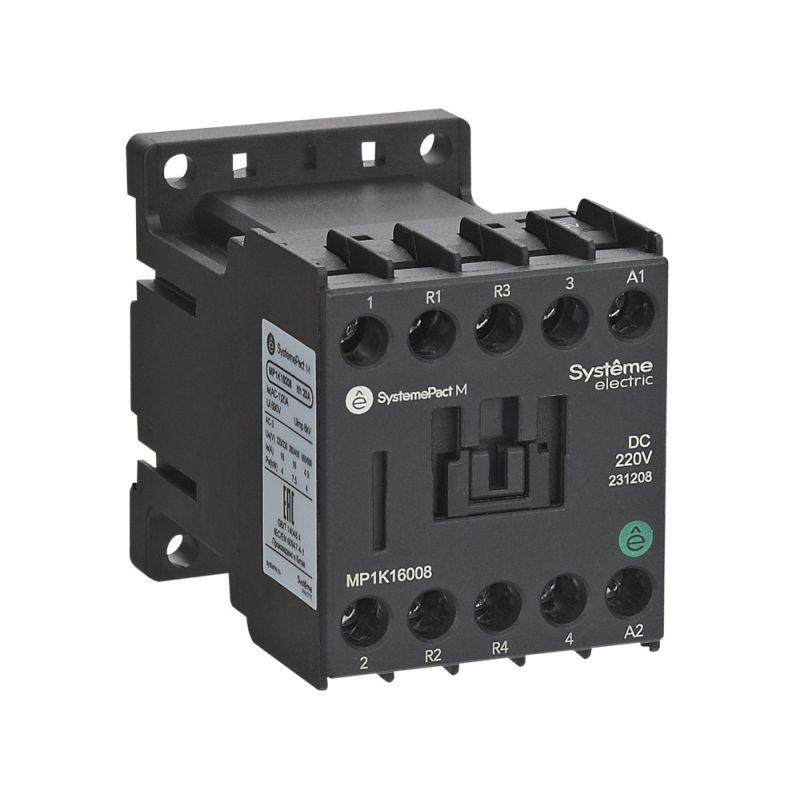 контактор mp1k 4p(2но+2нз) 12а dc 220в se mp1k12008md от BTSprom.by